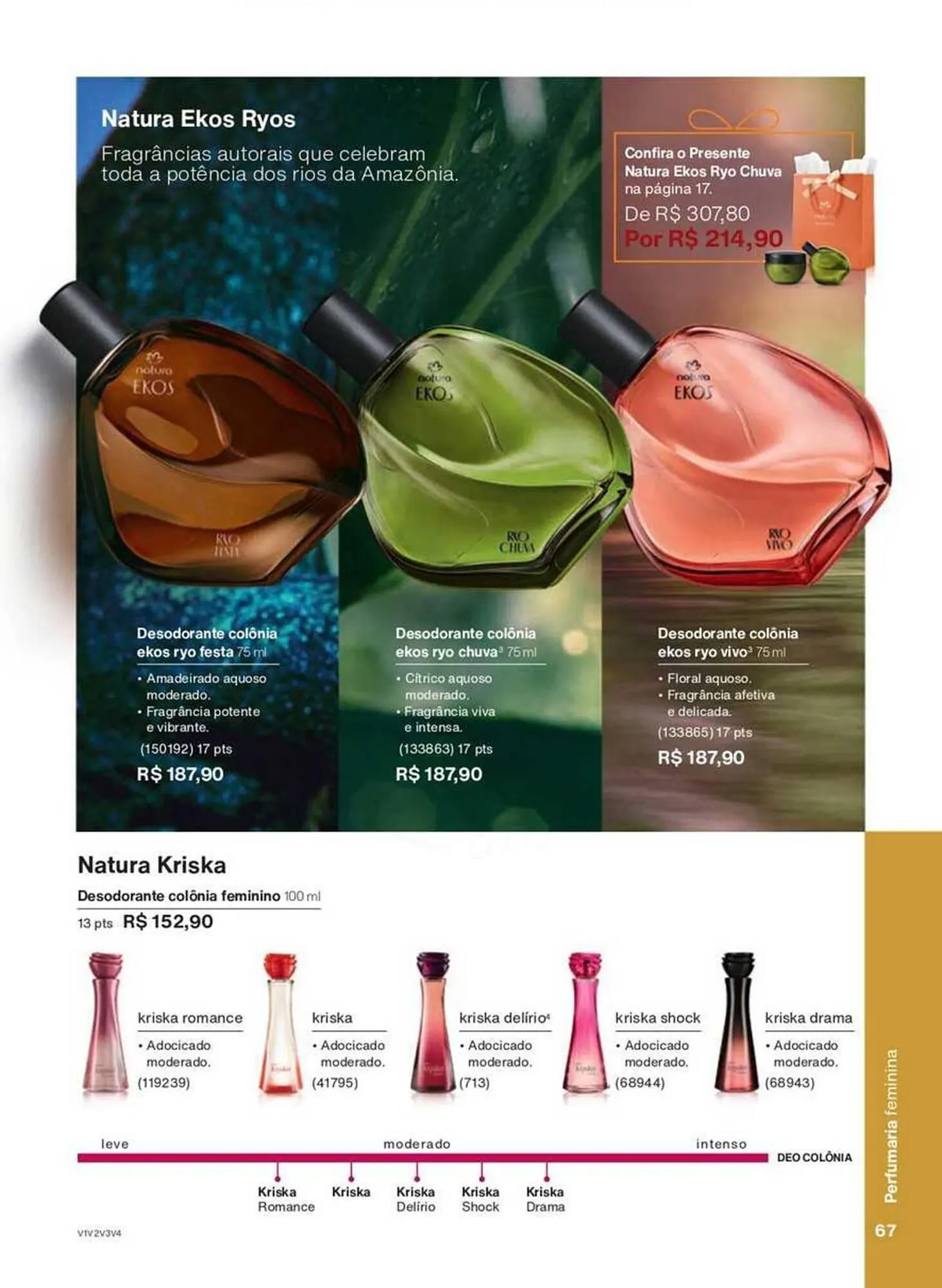 Encarte de Catálogo Natura 24 de abril até 30 de maio 2025 - Pagina 67