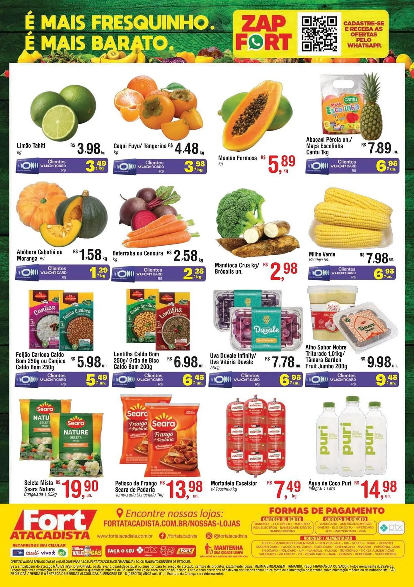 Encarte de Catálogo Fort Atacadista 2 de julho até 3 de julho 2025 - Pagina 2