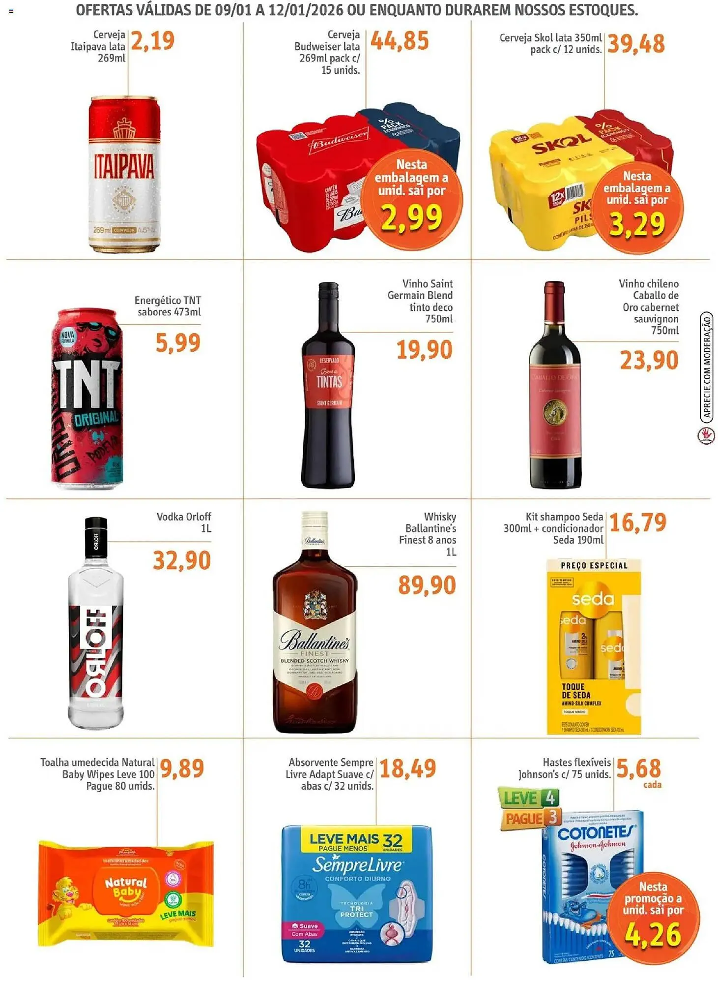 Encarte de Folheto Sonda 9 de janeiro até 12 de janeiro 2026 - Pagina 3