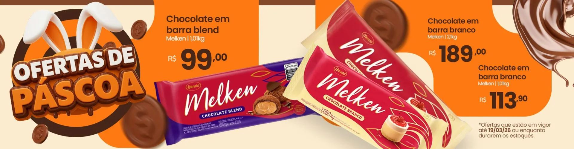 Encarte de Folheto Chocolândia 6 de março até 19 de março 2026 - Pagina 4