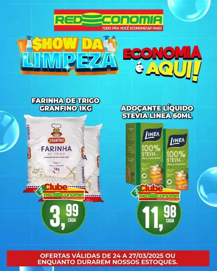 Encarte de Encarte Rede Economia 25 de março até 27 de março 2025 - Pagina 2