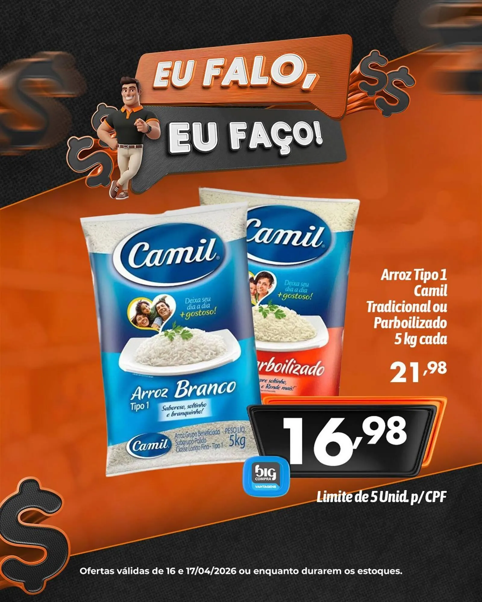 Encarte de Catálogo Supermercados Big Compra 16 de abril até 17 de abril 2026 - Pagina 5