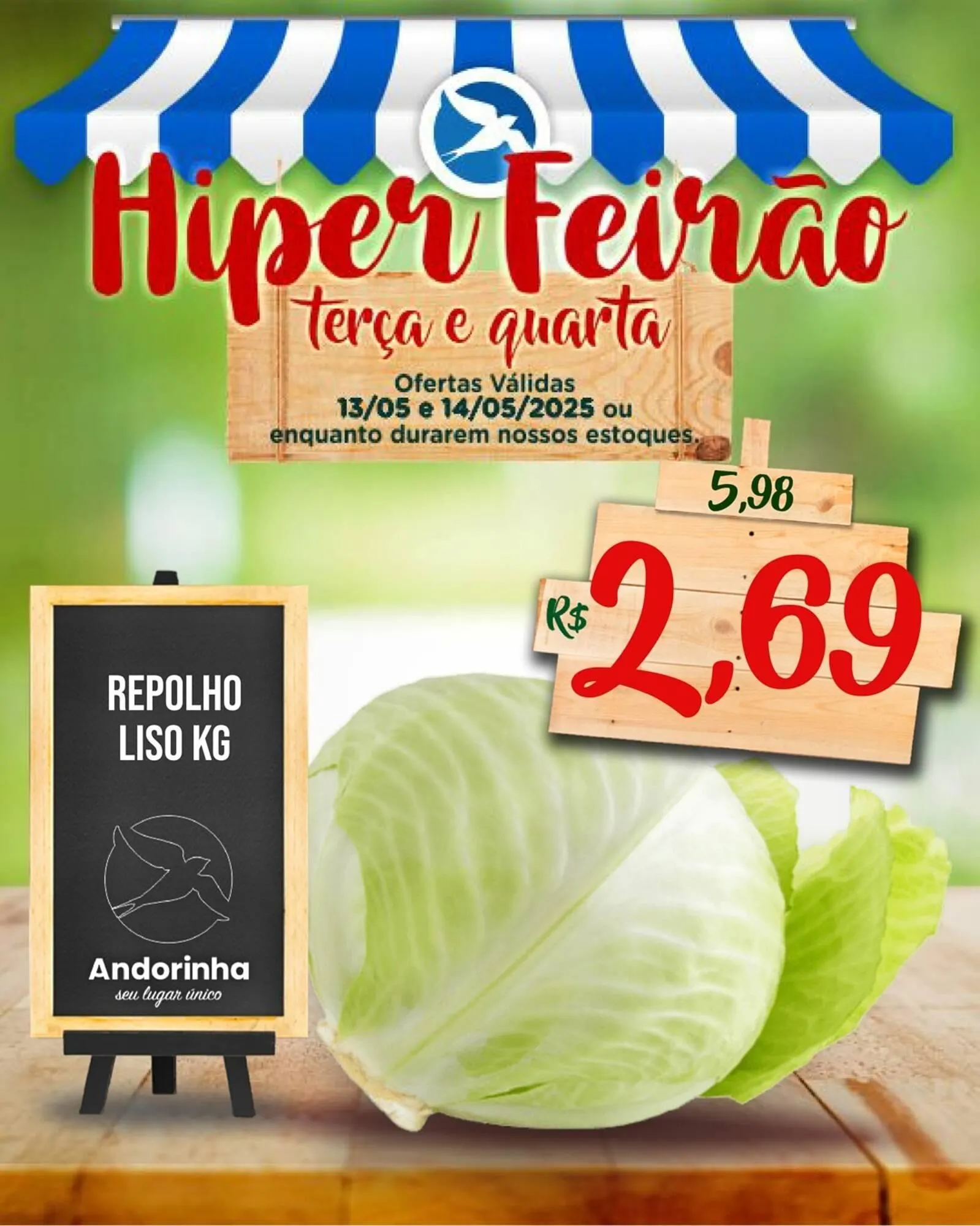 Encarte de Catálogo Andorinha Hipermercado 12 de maio até 14 de maio 2025 - Pagina 1