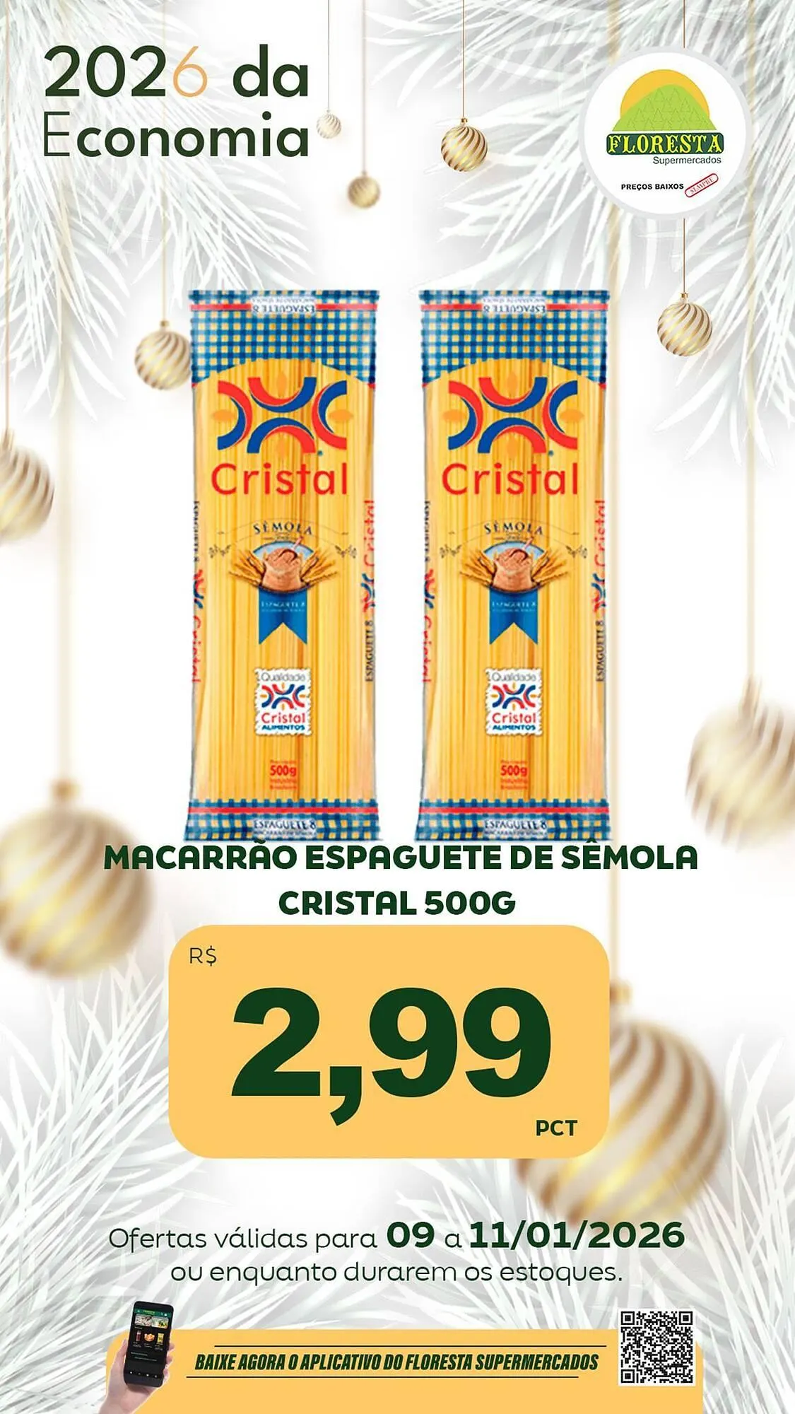 Encarte de Catálogo Floresta Supermercados 8 de janeiro até 10 de janeiro 2026 - Pagina 12