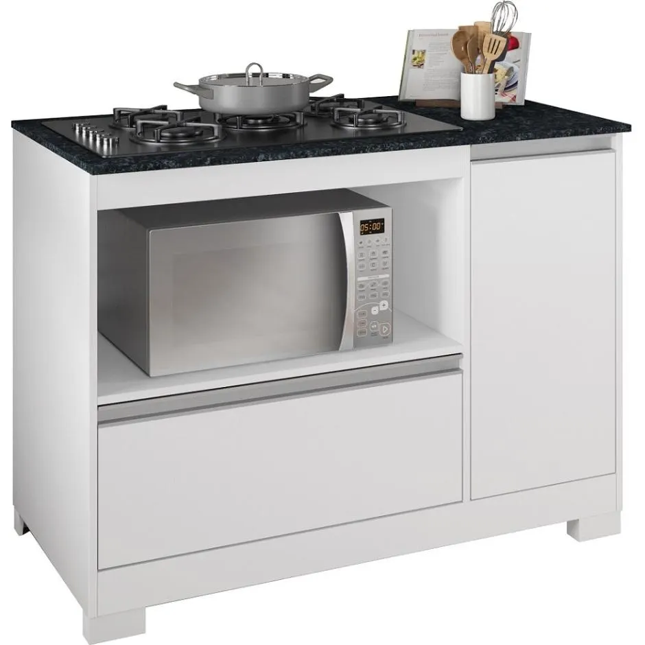 Balcão Para Fogão Notavel Cooktop 5 Bocas com Pés NT3050