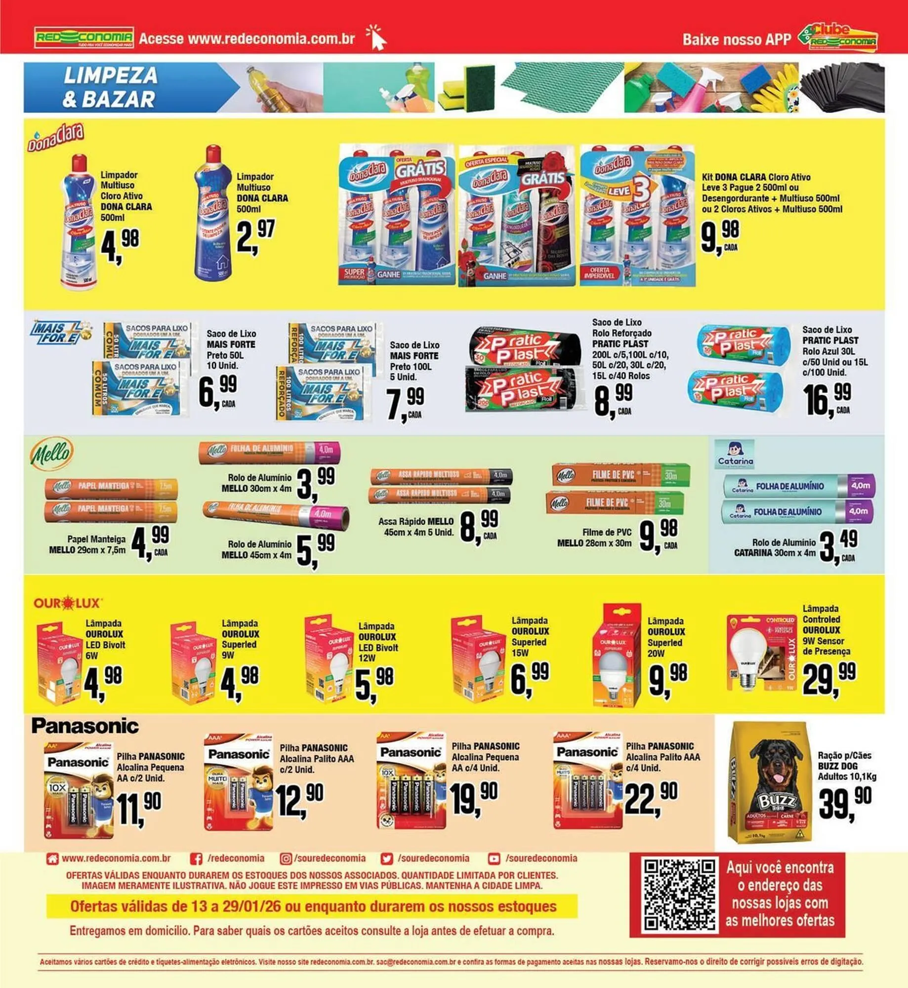 Encarte de Encarte Rede Economia 12 de janeiro até 29 de janeiro 2026 - Pagina 21