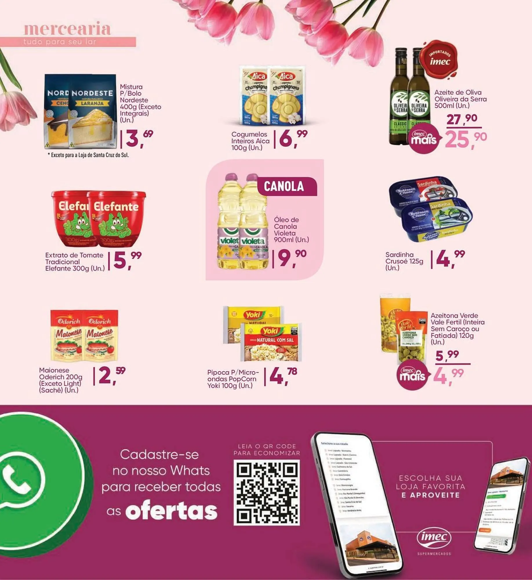 Encarte de Catálogo Imec Supermercados 29 de abril até 10 de maio 2026 - Pagina 8