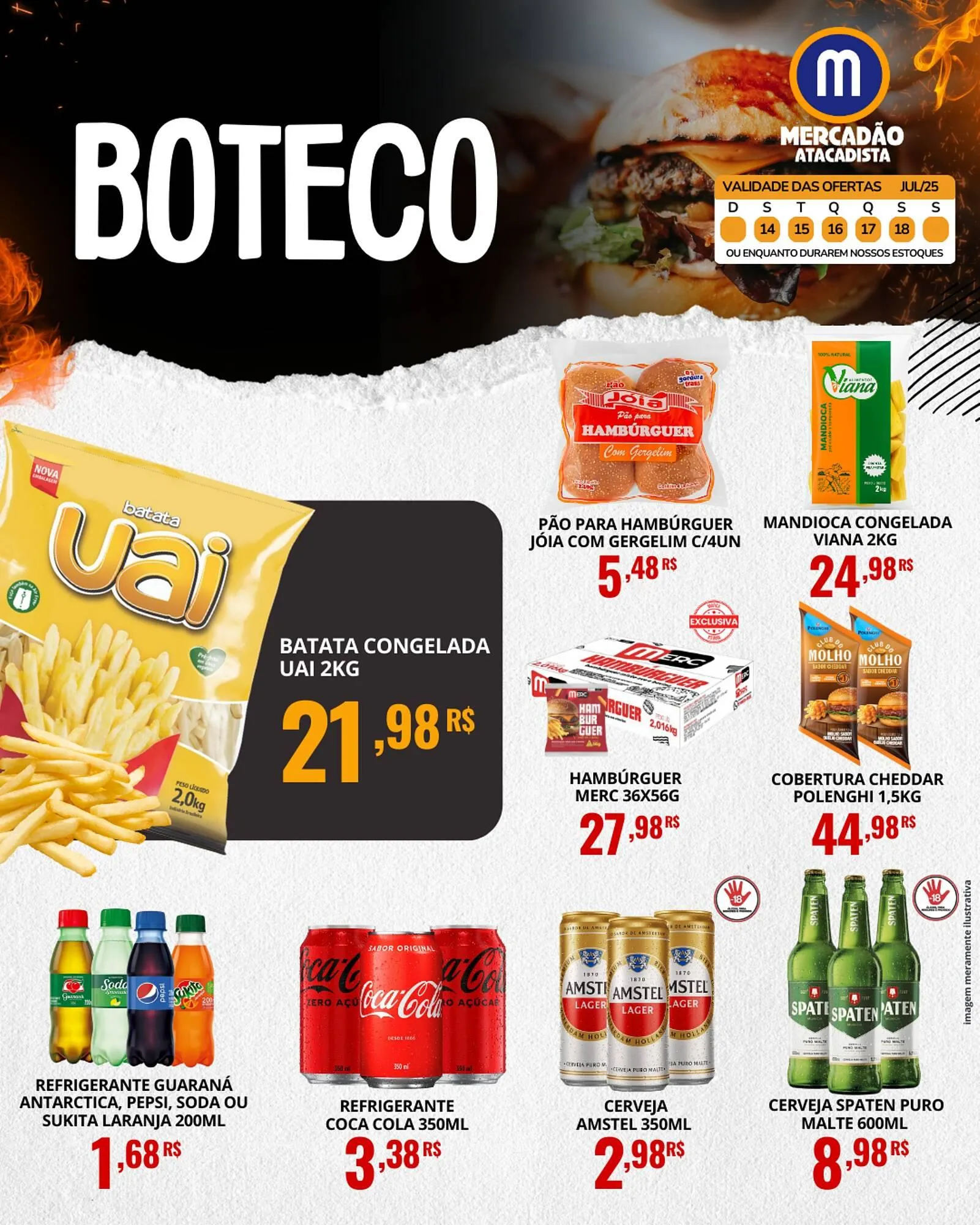 Encarte de Catálogo Mercadão Atacadista 14 de julho até 18 de julho 2025 - Pagina 2
