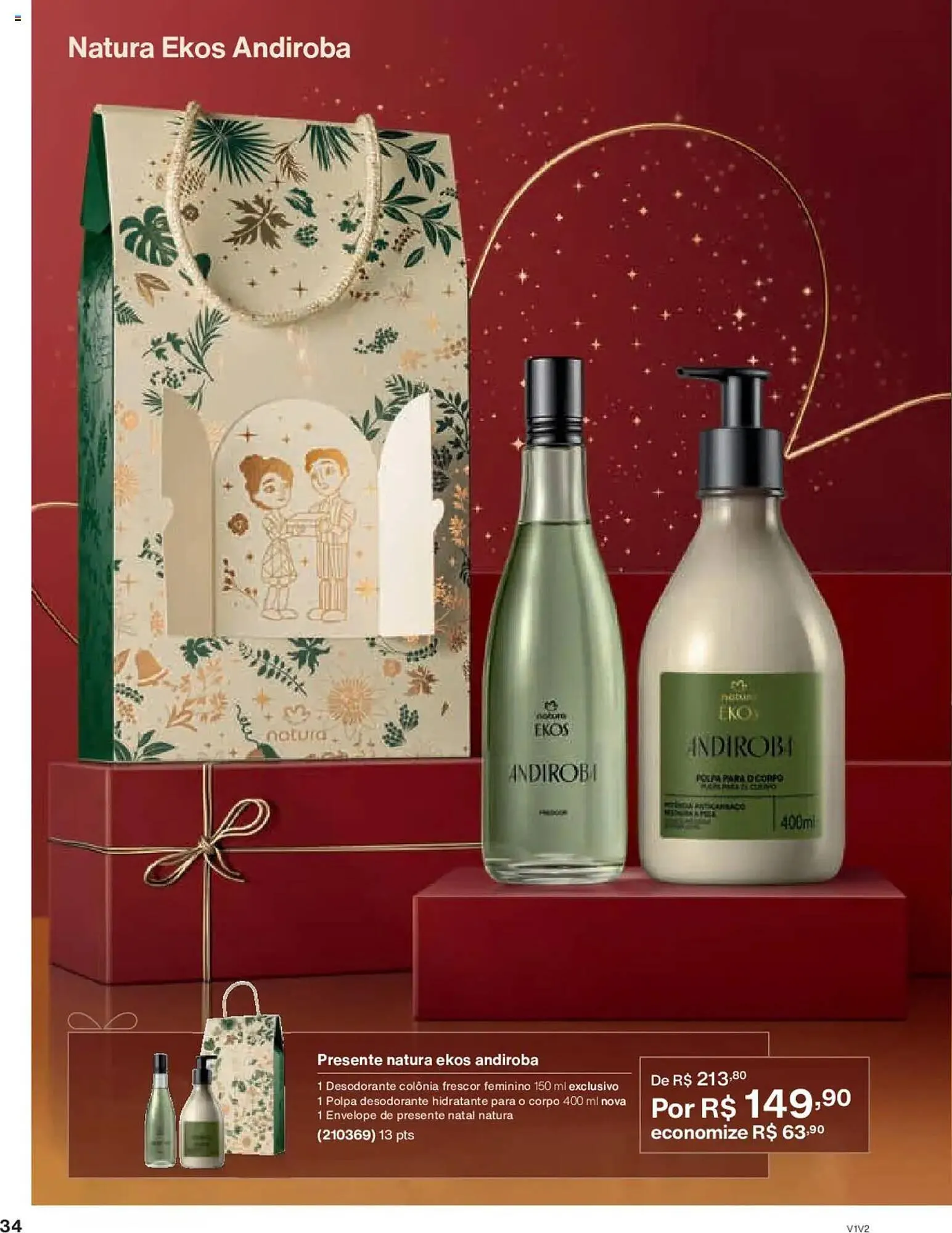 Encarte de Catálogo Natura 14 de outubro até 4 de novembro 2025 - Pagina 34