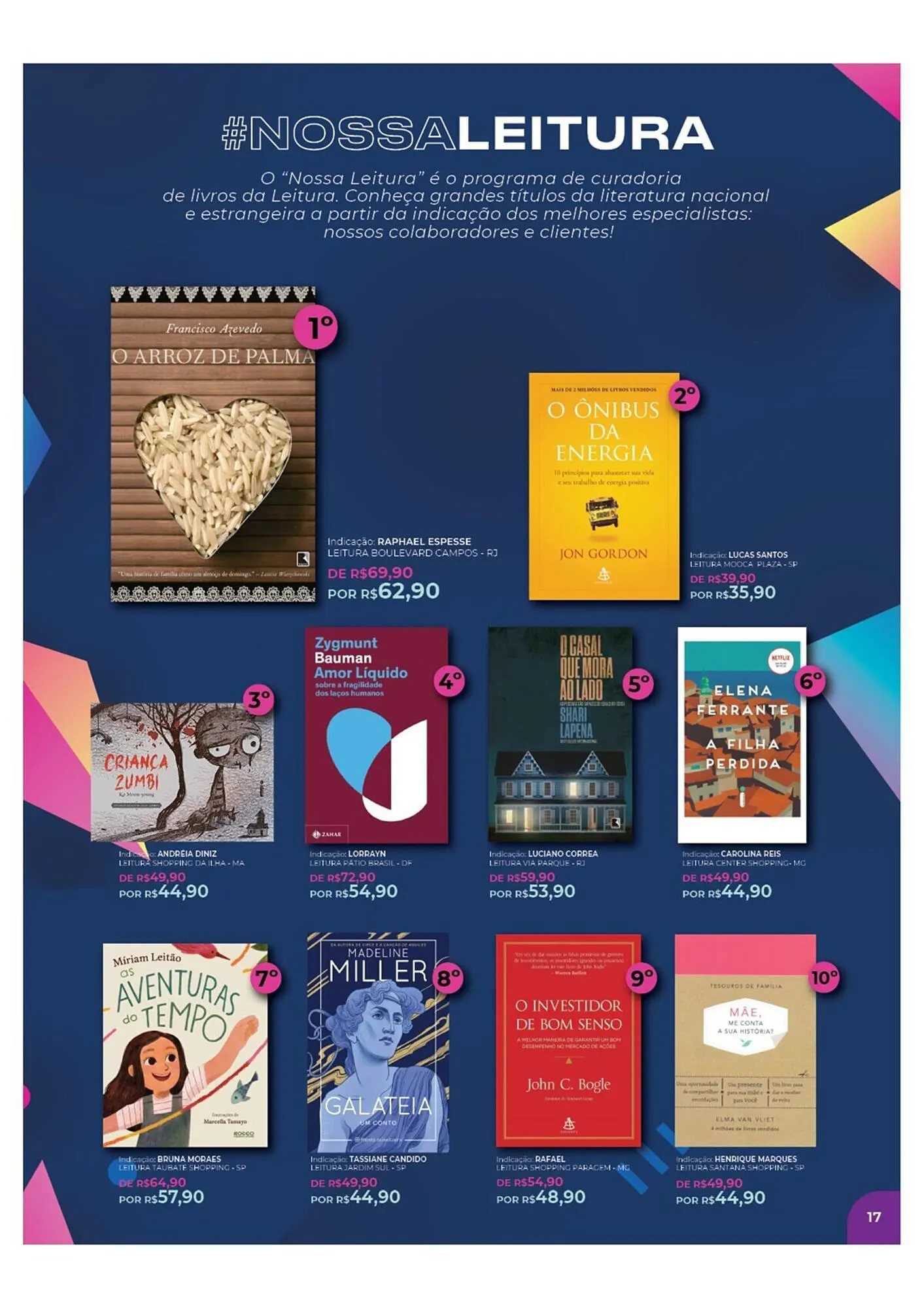 Encarte de Catálogo Livraria Leitura 13 de junho até 16 de julho 2023 - Pagina 17