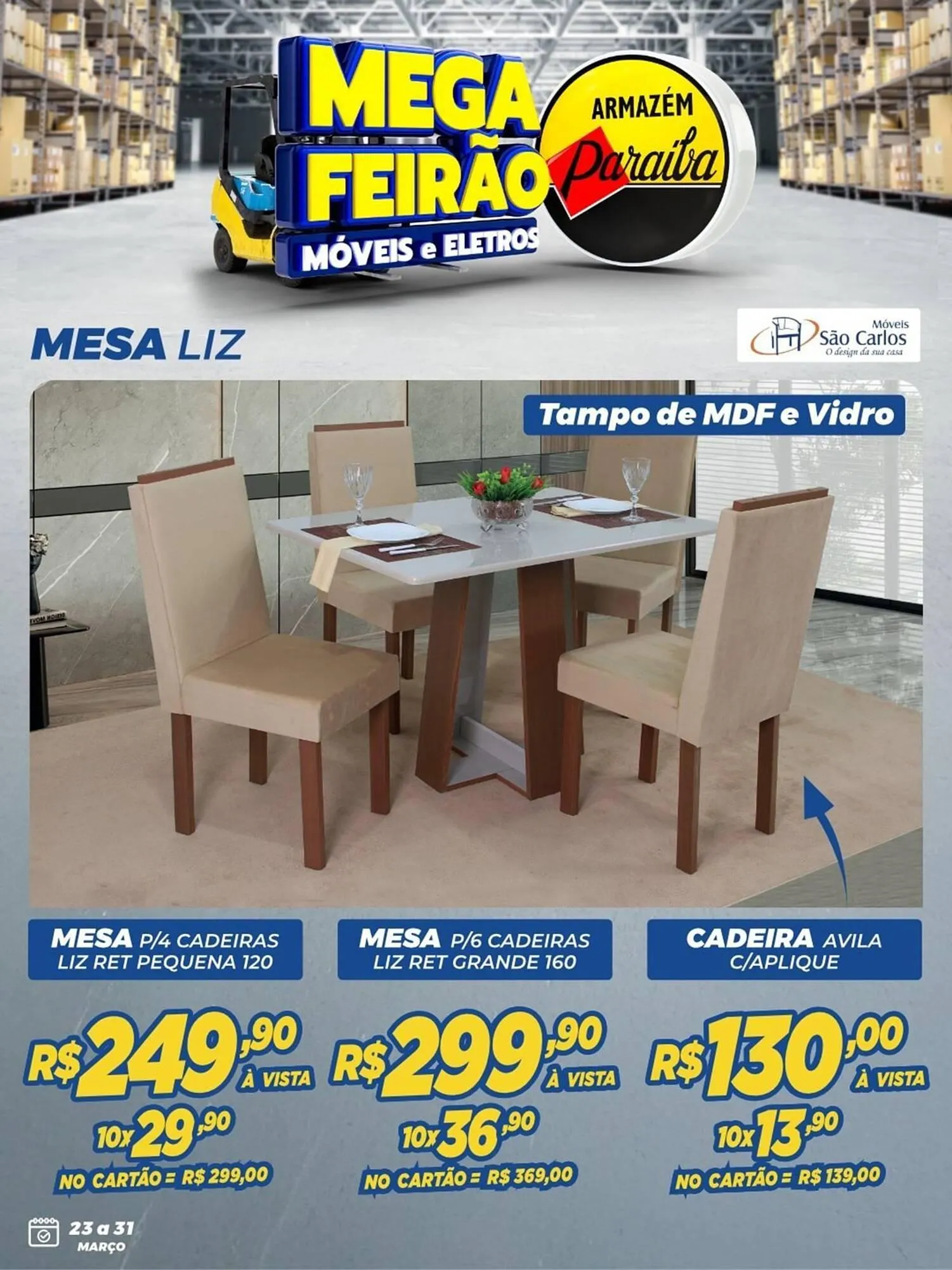 Encarte de Catálogo Armazém Paraíba 23 de março até 31 de março 2026 - Pagina 1