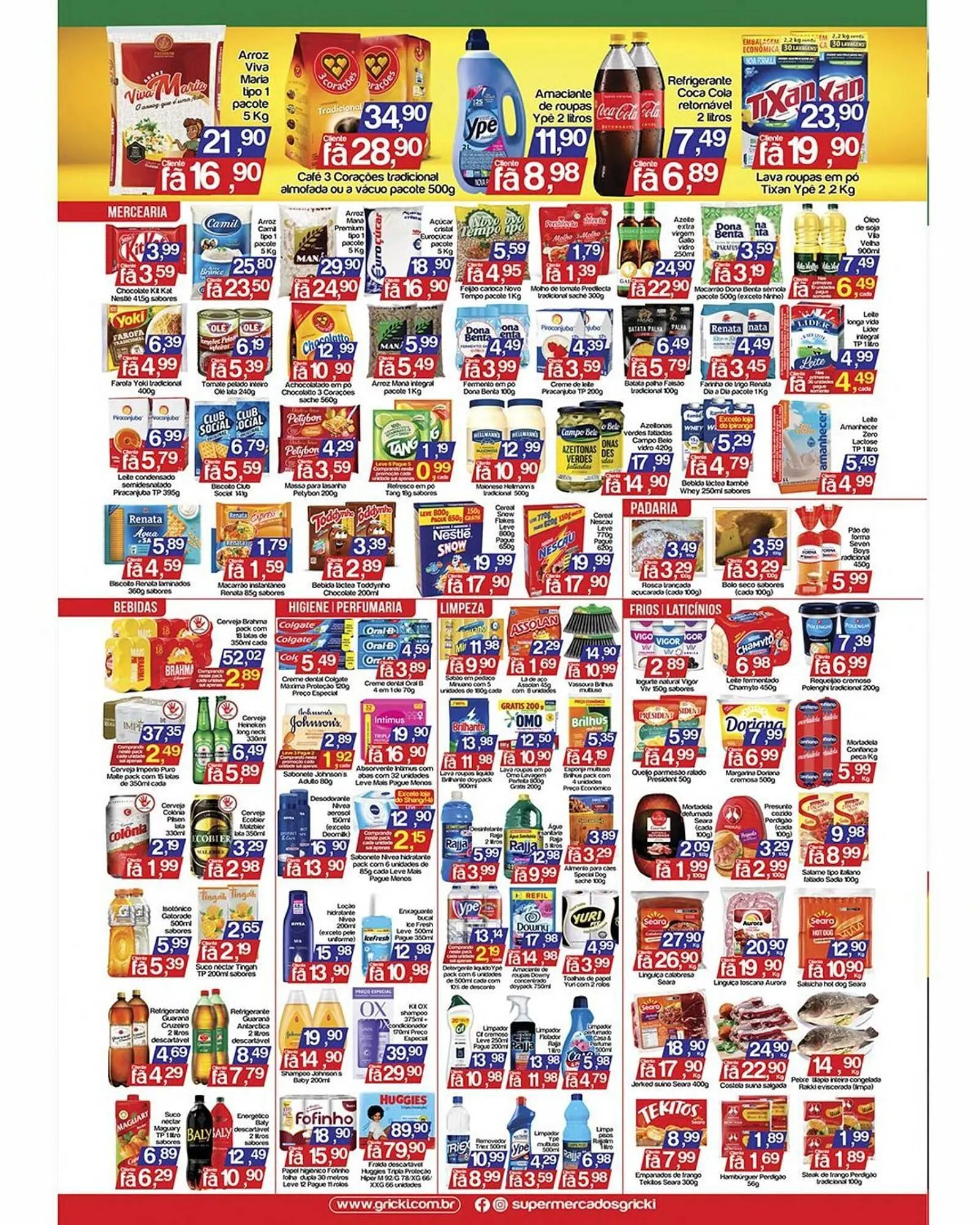 Encarte de Catálogo Supermercados Gricki 30 de junho até 1 de julho 2025 - Pagina 2
