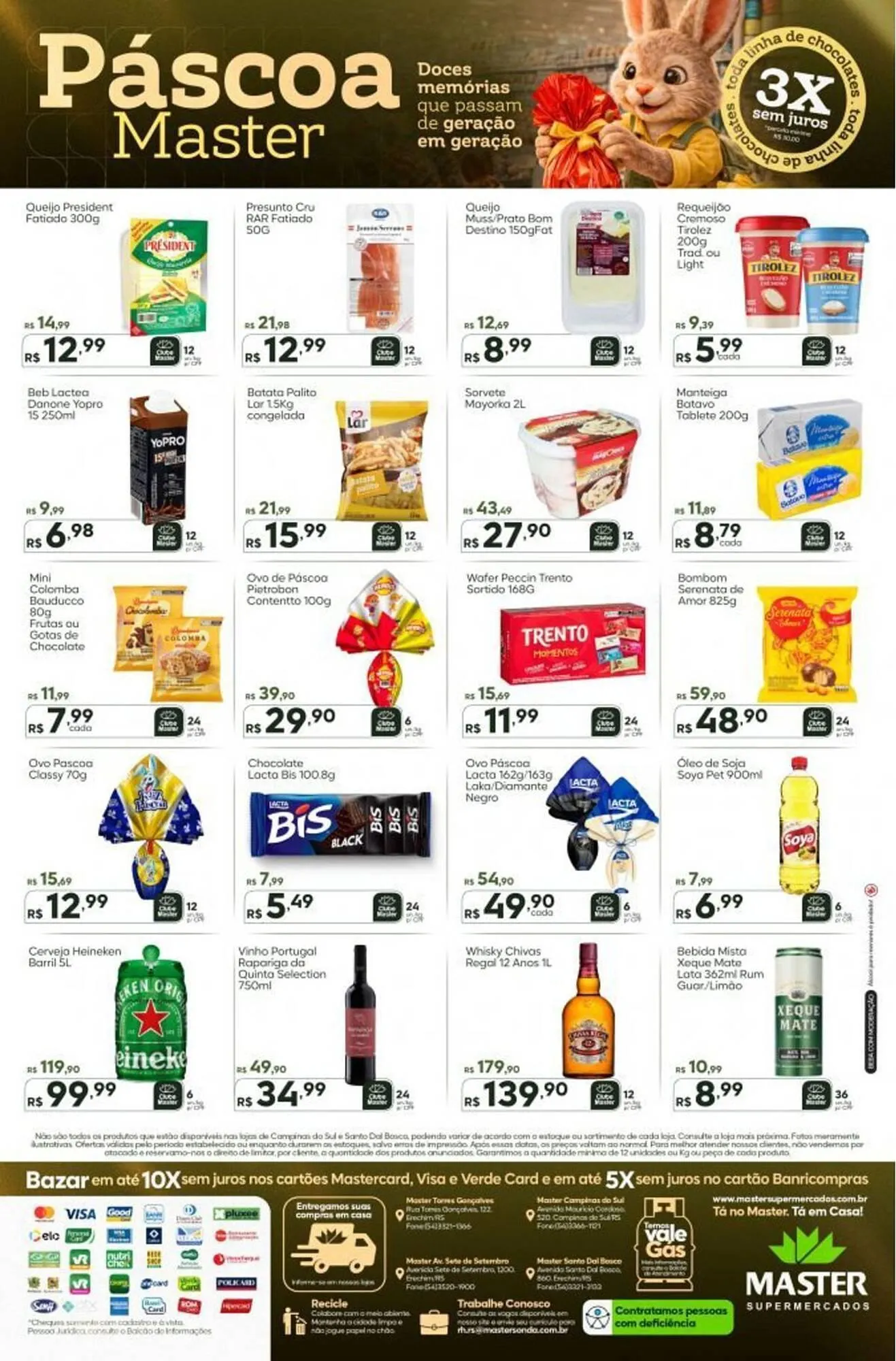 Encarte de Folheto Master Supermercados 30 de março até 2 de abril 2026 - Pagina 2
