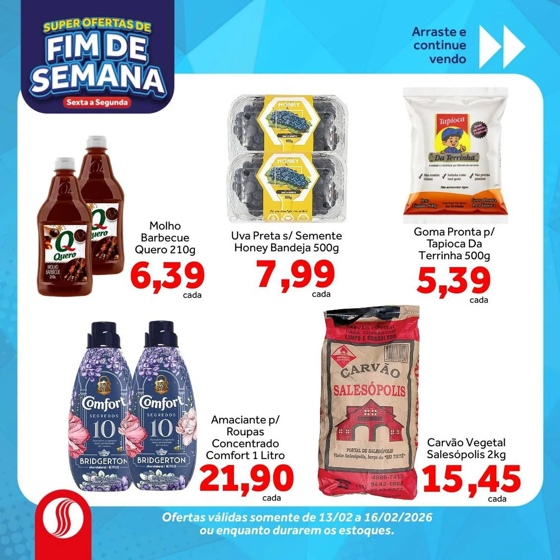 Encarte de Folheto Shibata Supermercados 13 de fevereiro até 16 de fevereiro 2026 - Pagina 5