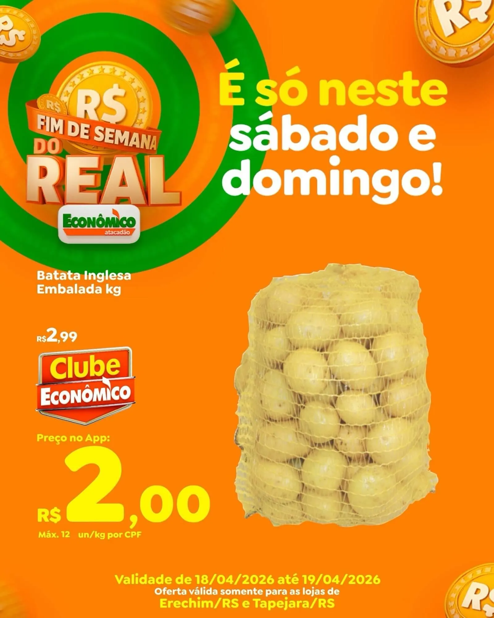 Encarte de Catálogo Econômico Atacadão 18 de abril até 19 de abril 2026 - Pagina 3