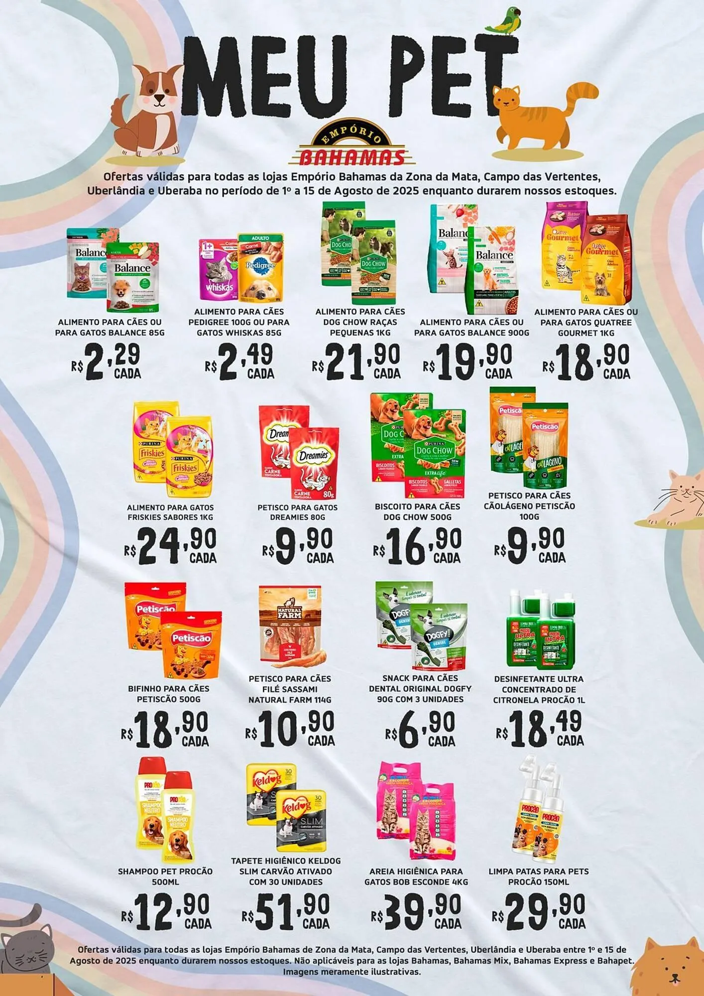 Encarte de Catálogo Empório Bahamas 1 de agosto até 15 de agosto 2025 - Pagina 1