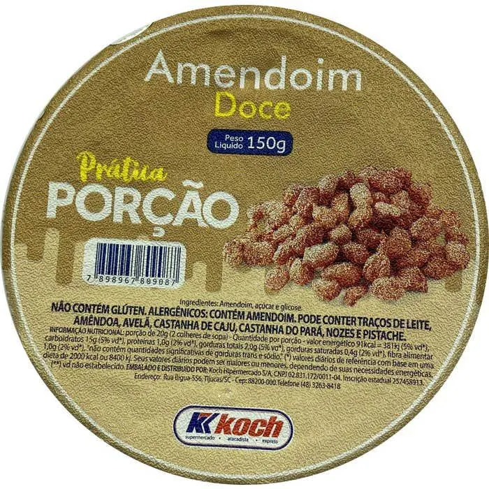 Amendoim Koch Doce Pote 150g