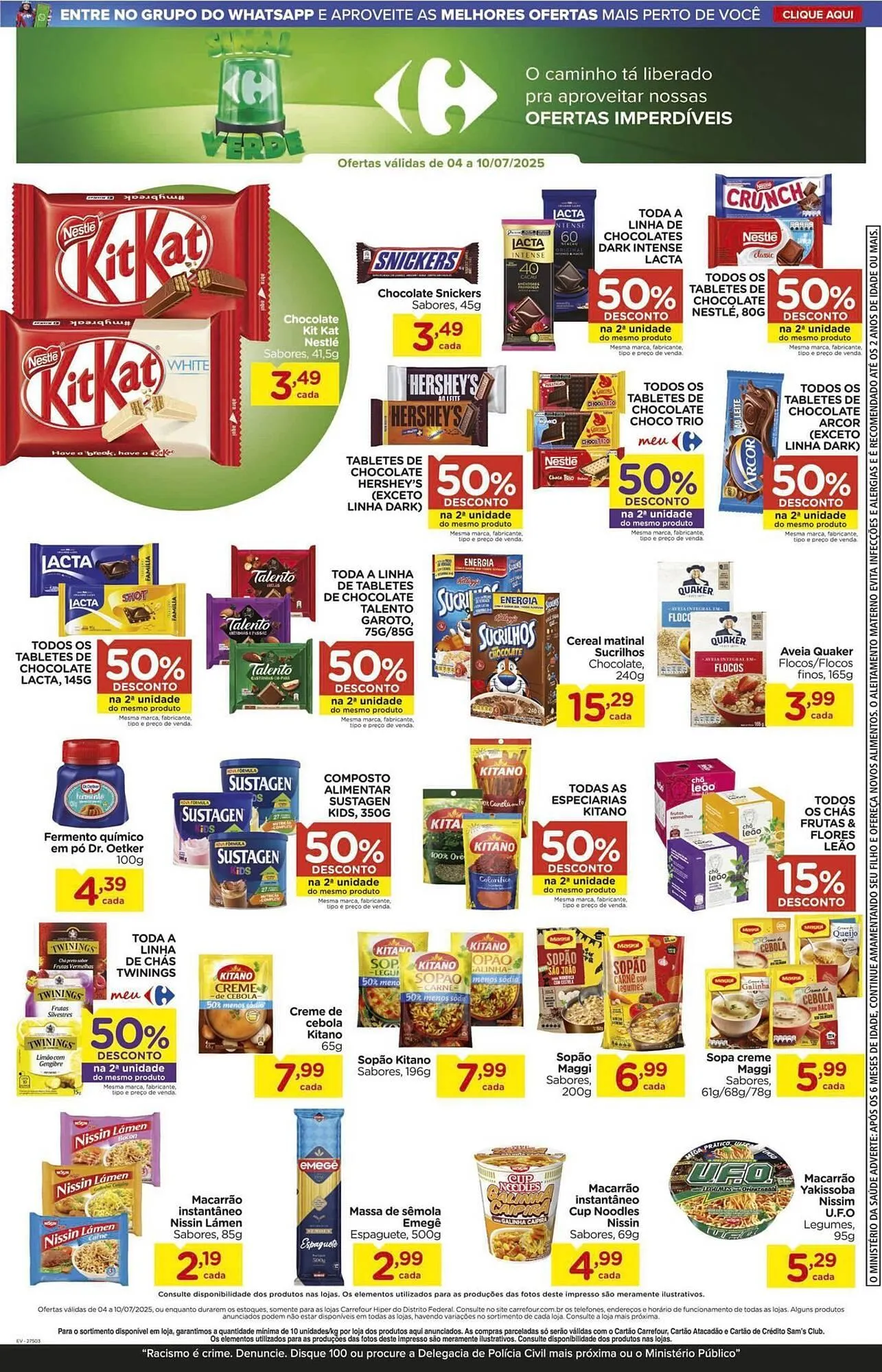 Encarte de Catálogo Carrefour 7 de julho até 10 de julho 2025 - Pagina 6