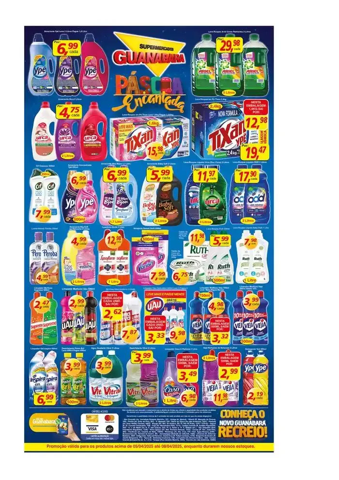 Encarte de Encarte Supermercados Guanabara 7 de abril até 8 de abril 2025 - Pagina 8