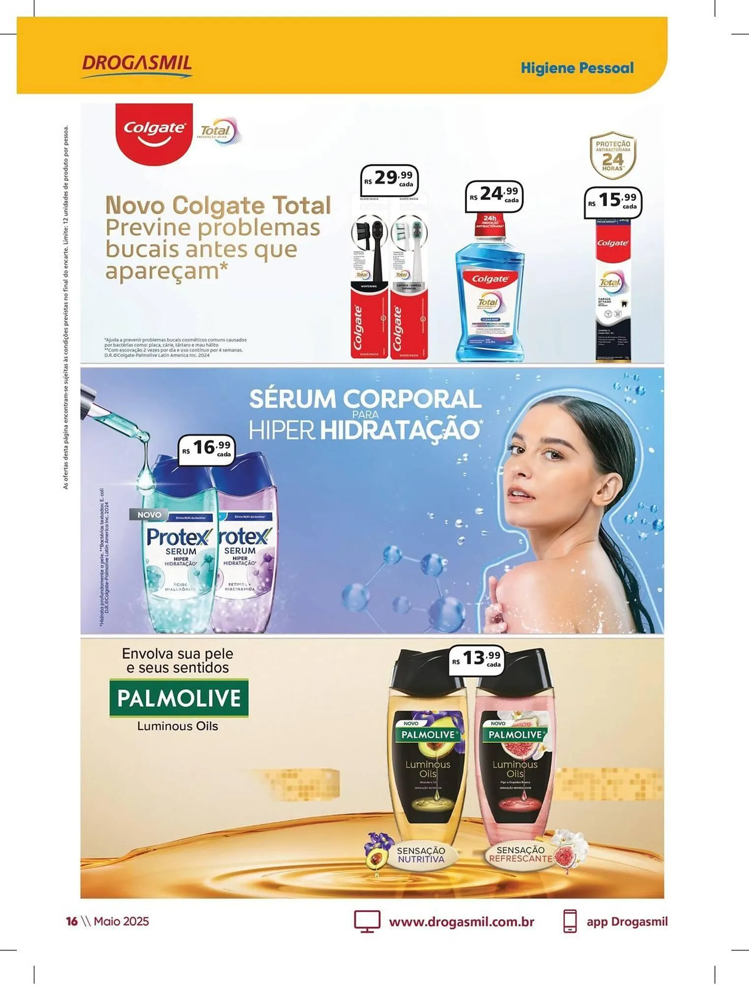 Encarte de Catálogo Drogasmil 5 de maio até 1 de junho 2025 - Pagina 16