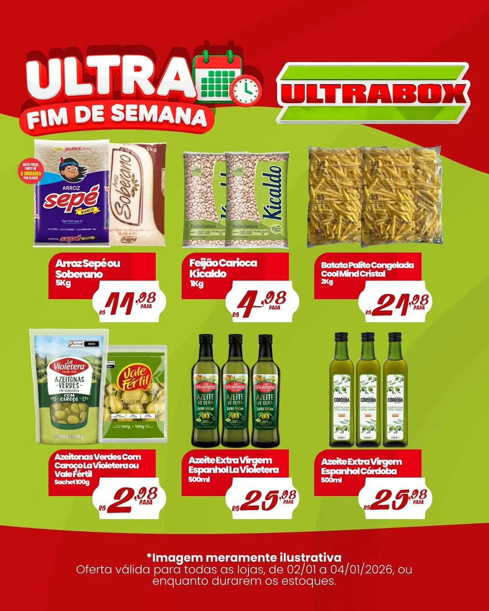 Encarte de Panfleto Ultrabox 2 de janeiro até 4 de janeiro 2026 - Pagina 2
