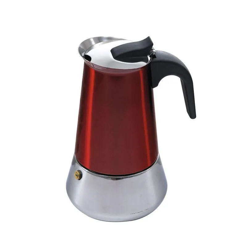 Cafeteira Italiana 9 Cafés Vermelha - Ana Maria Braga
