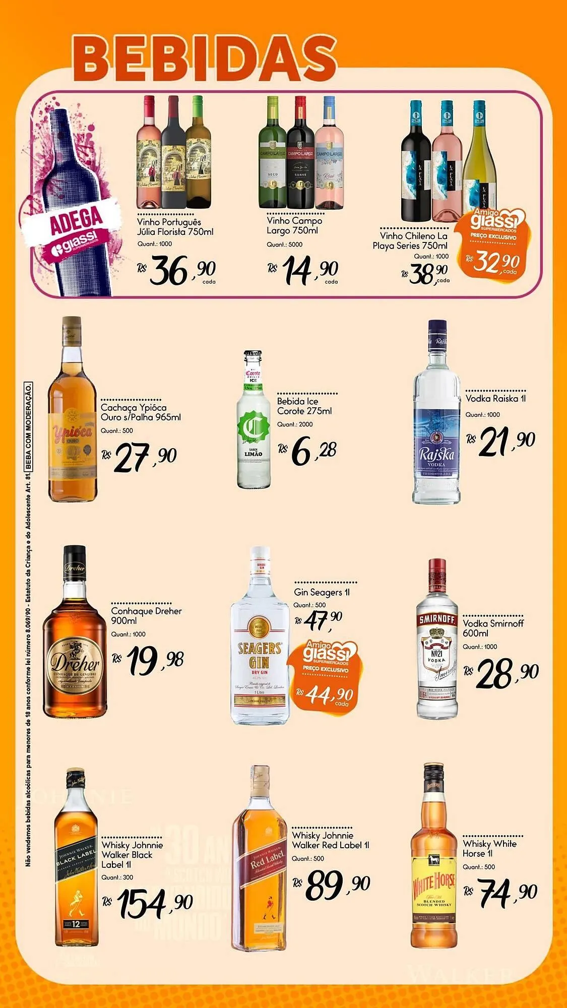 Encarte de Catálogo Giassi Supermercados 11 de agosto até 14 de agosto 2025 - Pagina 3