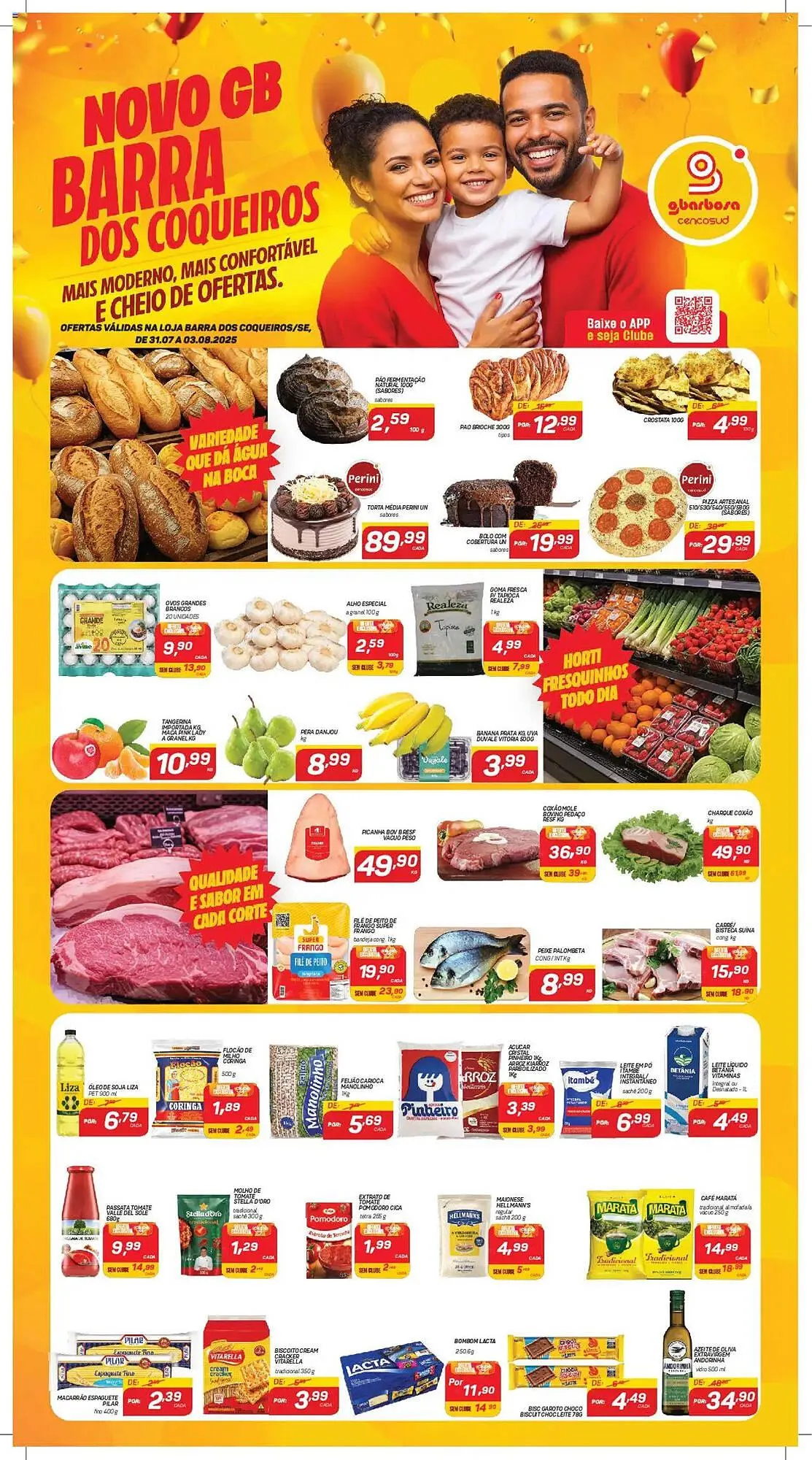 Encarte de Catálogo GBarbosa 31 de julho até 4 de agosto 2025 - Pagina 1