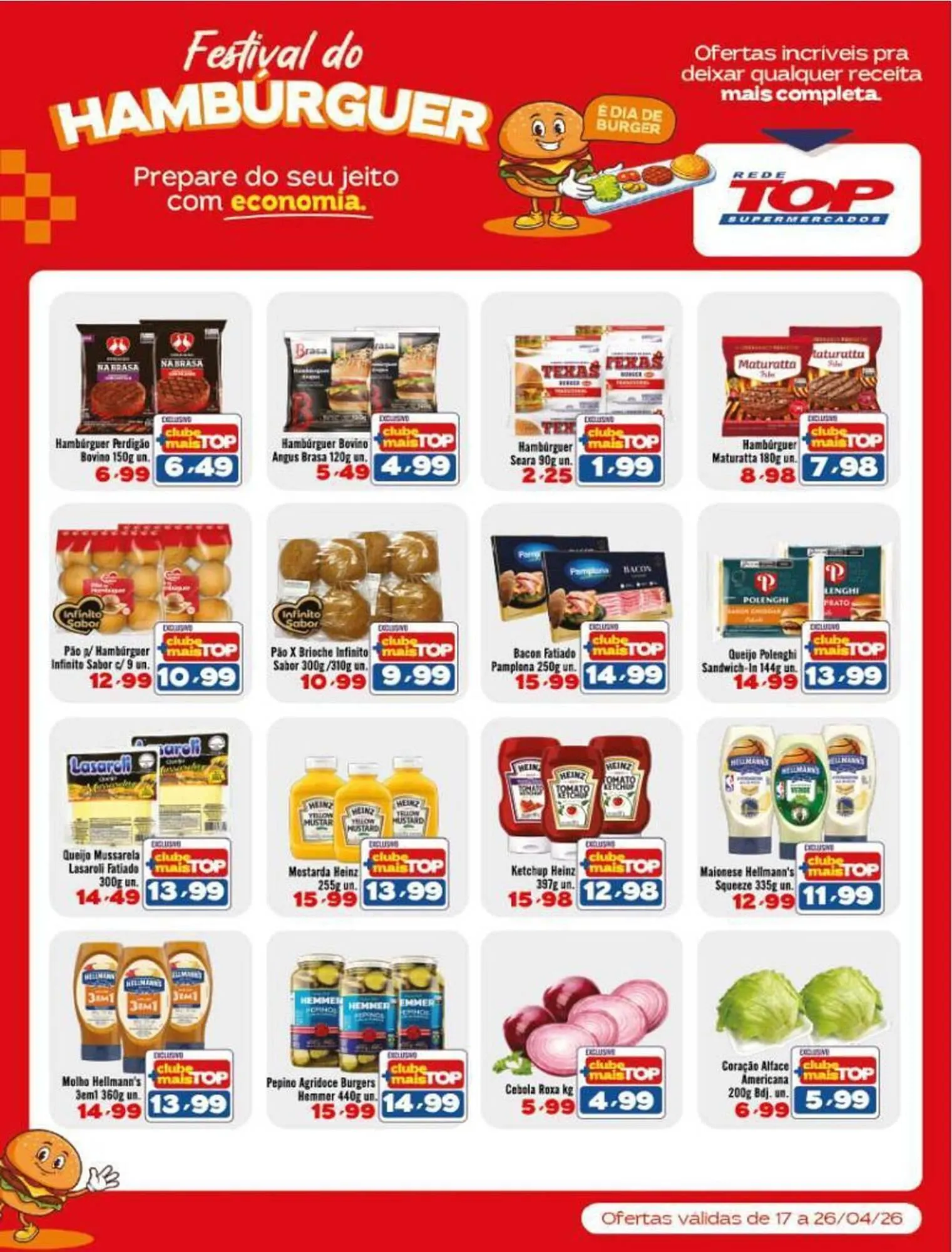 Encarte de Encarte Rede Top 17 de abril até 26 de abril 2026 - Pagina 1