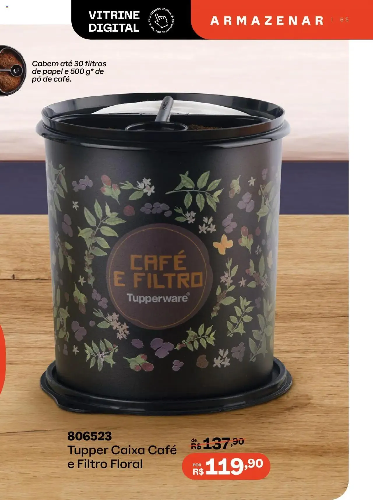 Encarte de Tupperware - Catálogo Vitrine 03 1 de março até 31 de março 2025 - Pagina 65