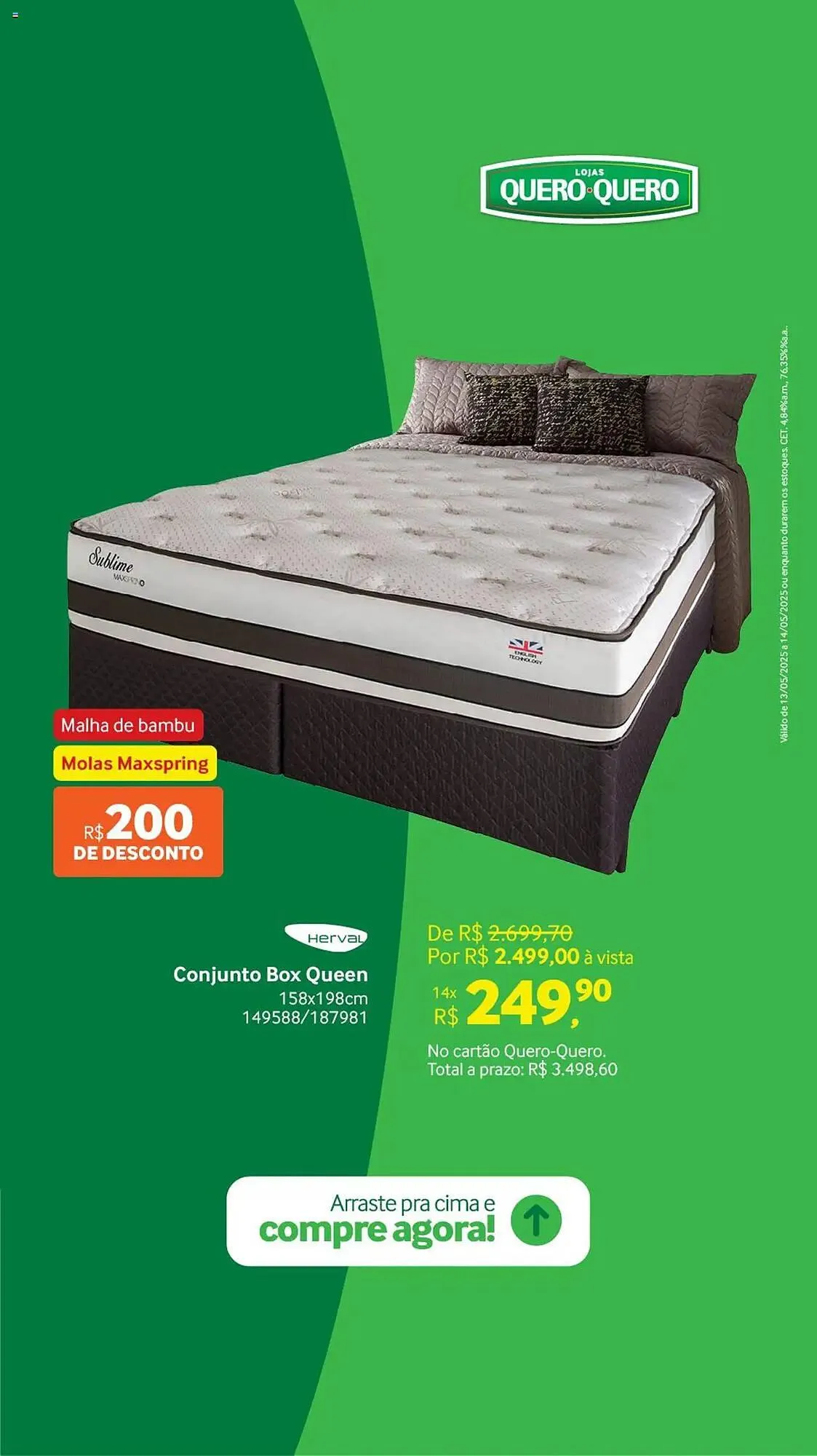 Encarte de Catálogo Quero Quero 13 de maio até 15 de maio 2025 - Pagina 7