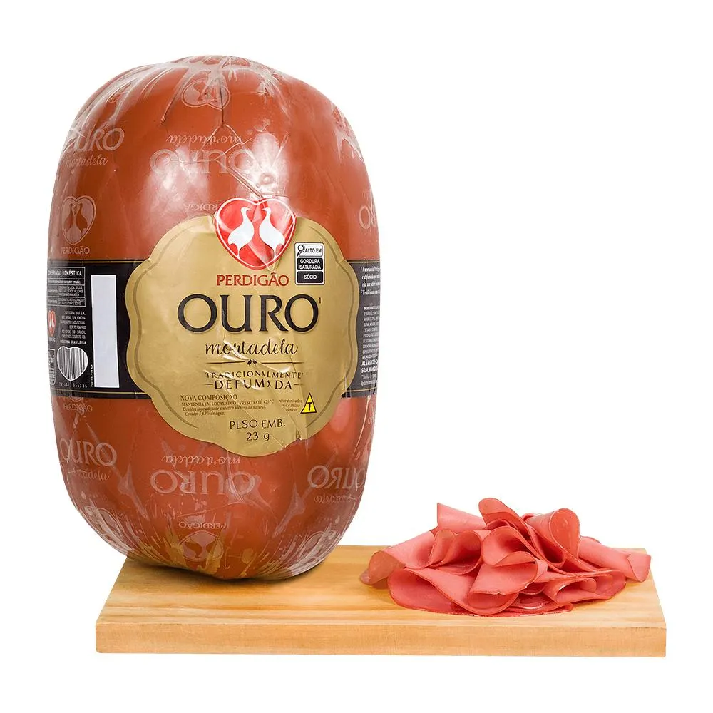 Mortadela Ouro Perdigão Fatiada Kg