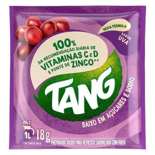 Suco em Pó de Uva 18g 1 UN Tang