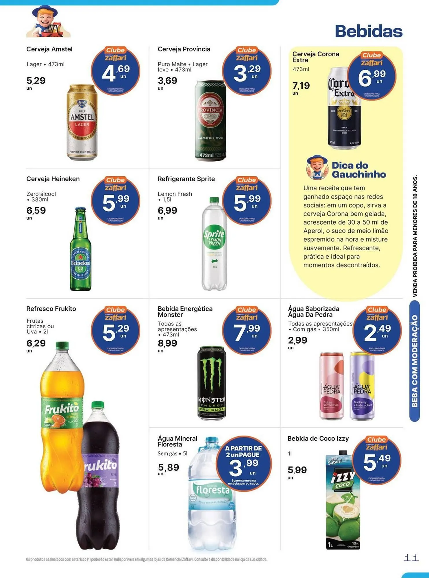 Encarte de Encarte Comercial Zaffari 5 de janeiro até 18 de janeiro 2026 - Pagina 11