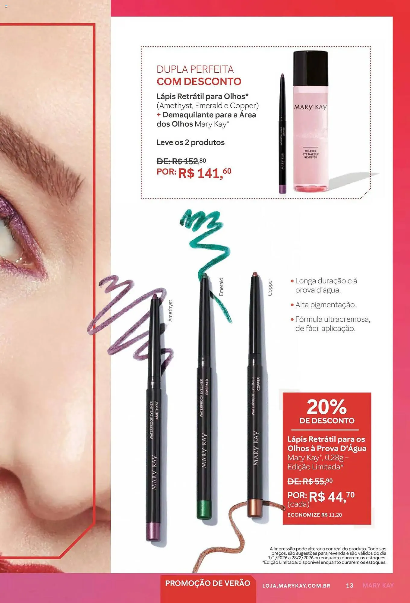 Encarte de Revista Mary Kay 1 de janeiro até 1 de março 2026 - Pagina 13