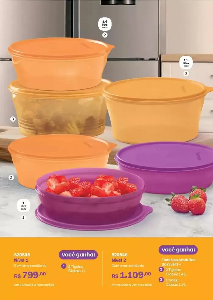 Encarte de Catálogo Tupperware 26 de março até 31 de março 2025 - Pagina 57