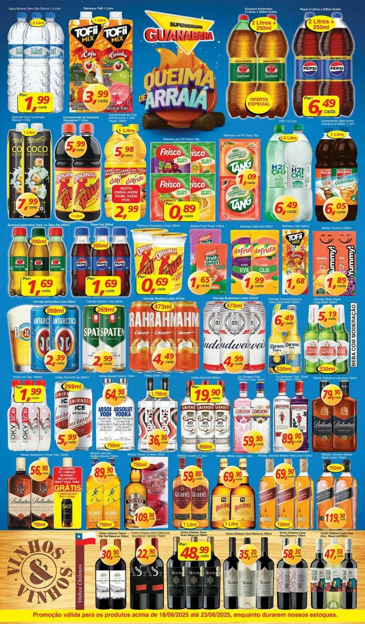 Encarte de Supermercados Guanabara 18 de junho até 19 de junho 2025 - Pagina 4
