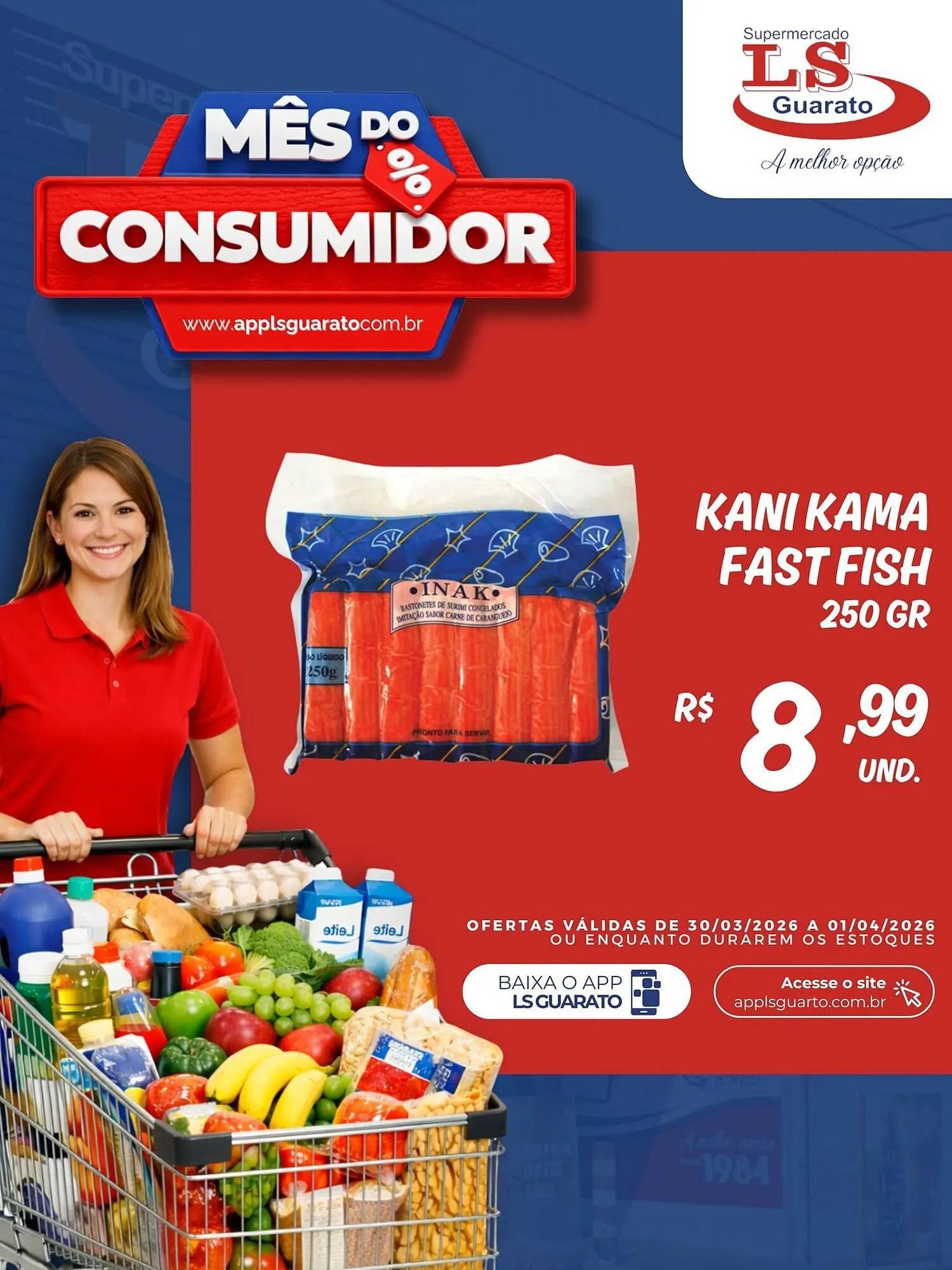 Encarte de Catálogo Supermercado LS Guarato 30 de março até 1 de abril 2026 - Pagina 3