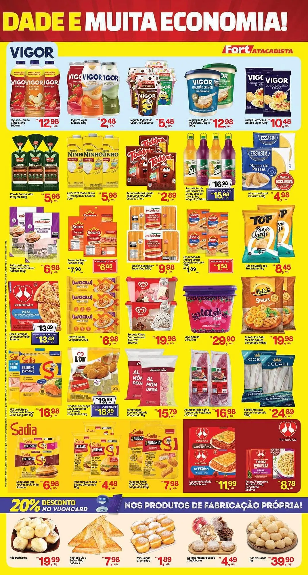 Encarte de Tabloide Fort Atacadista 6 de abril até 9 de abril 2026 - Pagina 3