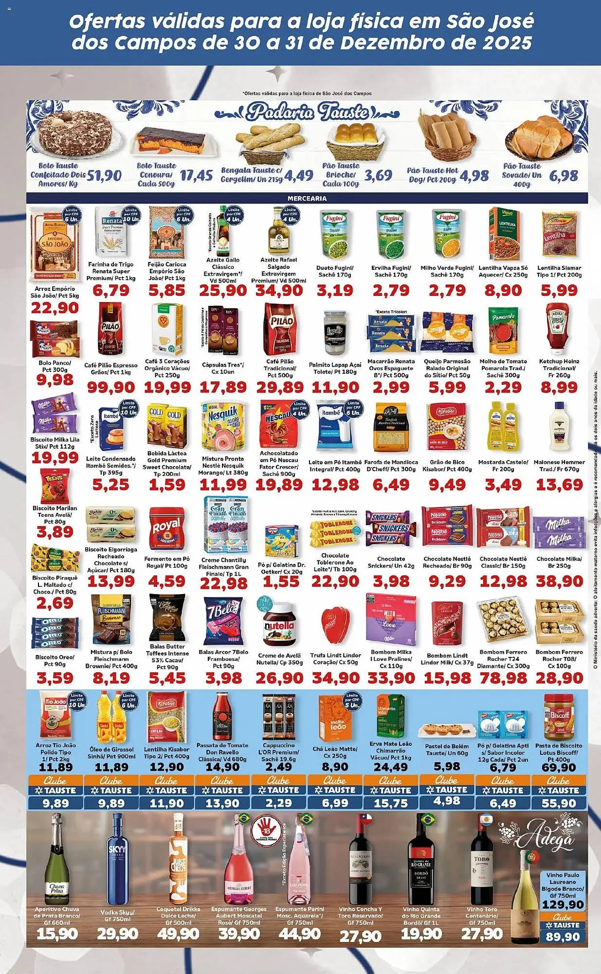 Encarte de Catálogo Supermercados Tauste 30 de dezembro até 31 de dezembro 2025 - Pagina 3