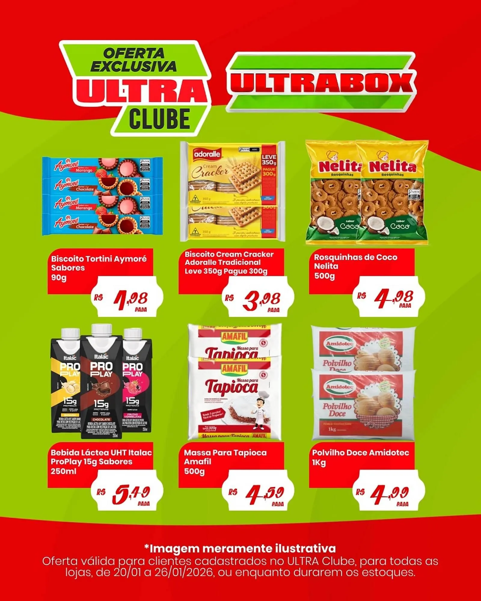 Encarte de Panfleto Ultrabox 20 de janeiro até 26 de janeiro 2026 - Pagina 1