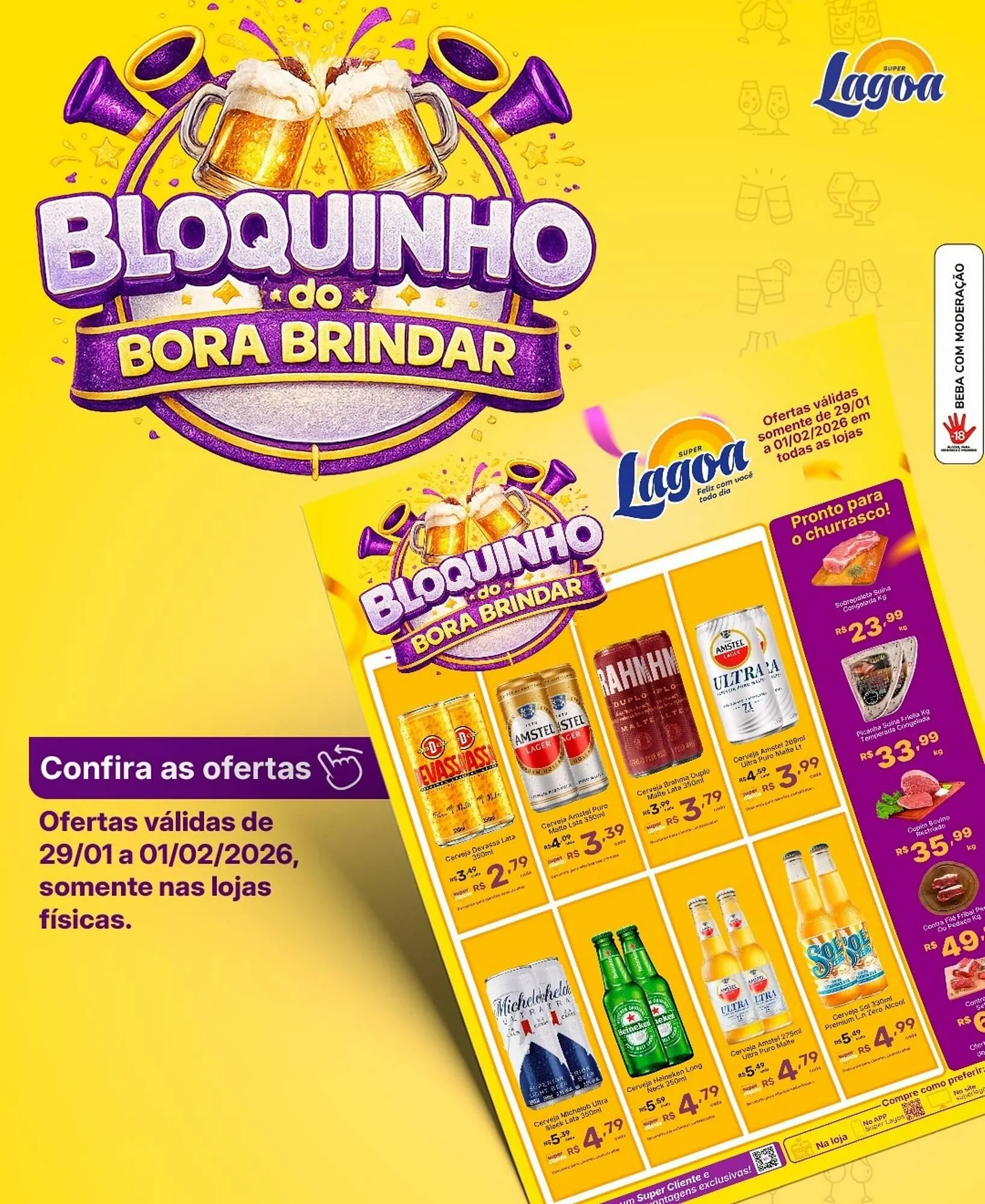 Encarte Super Lagoa - 1