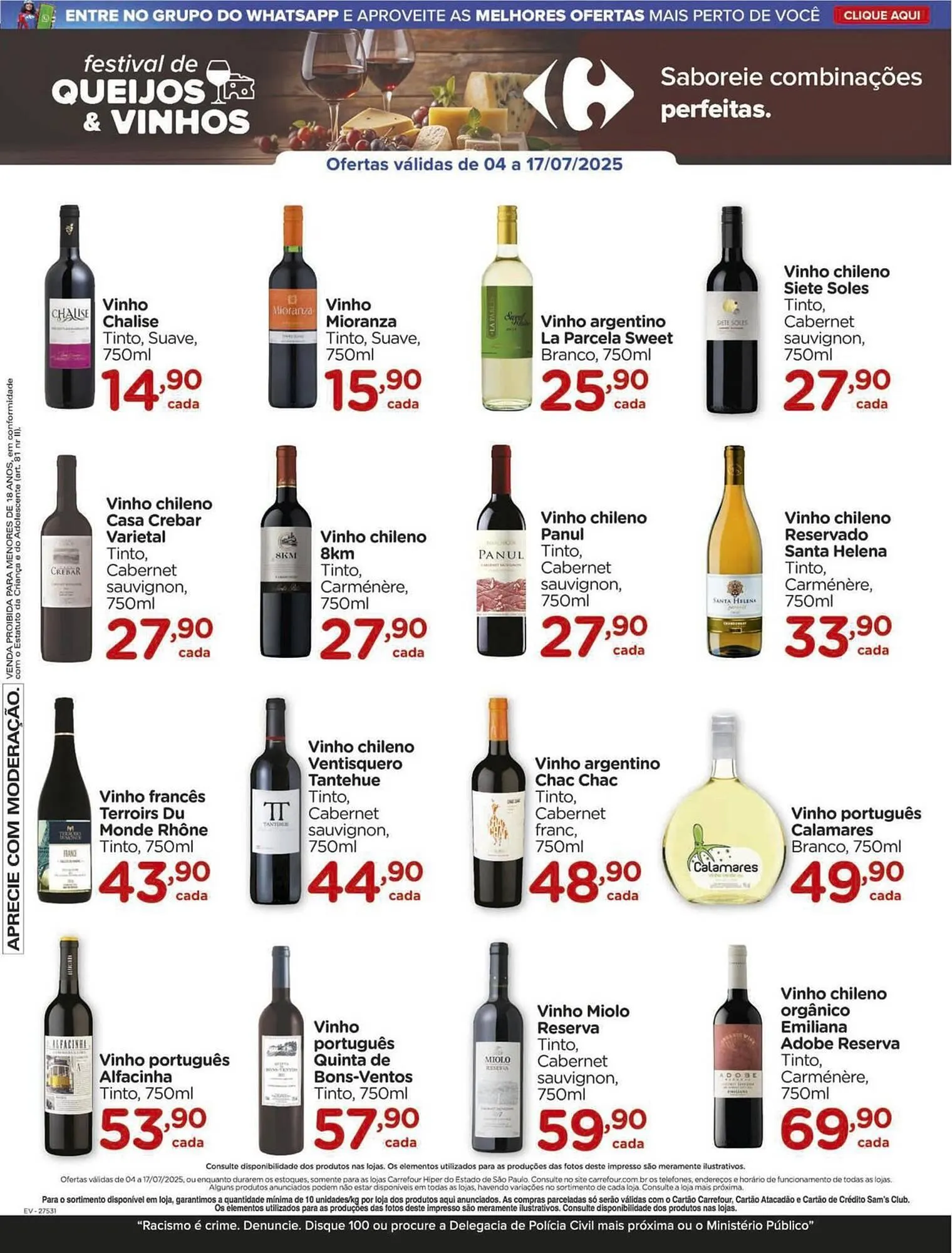 Encarte de Catálogo Carrefour 4 de julho até 17 de julho 2025 - Pagina 3