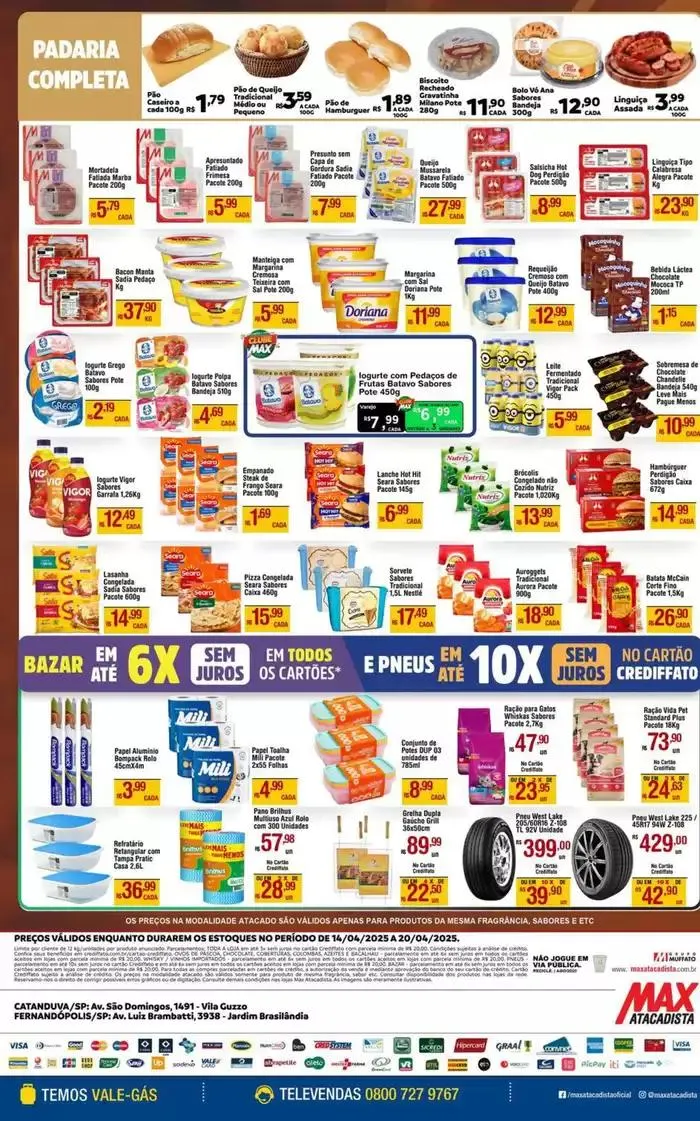 Encarte de Ofertas exclusivas 14 de abril até 20 de abril 2025 - Pagina 4