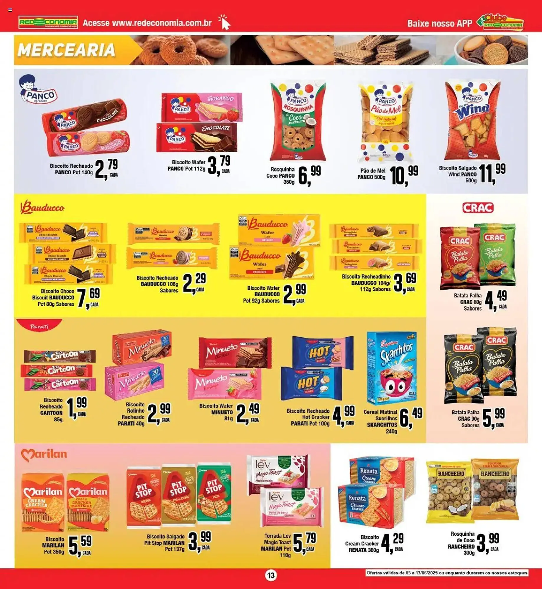 Encarte de Catálogo Redeconomia 3 de junho até 13 de junho 2025 - Pagina 13