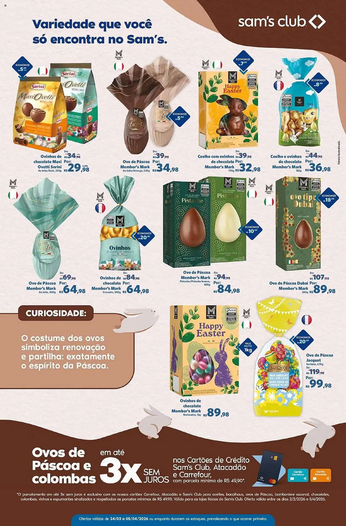 Encarte de Folheto Sam's Club 24 de março até 5 de abril 2026 - Pagina 6