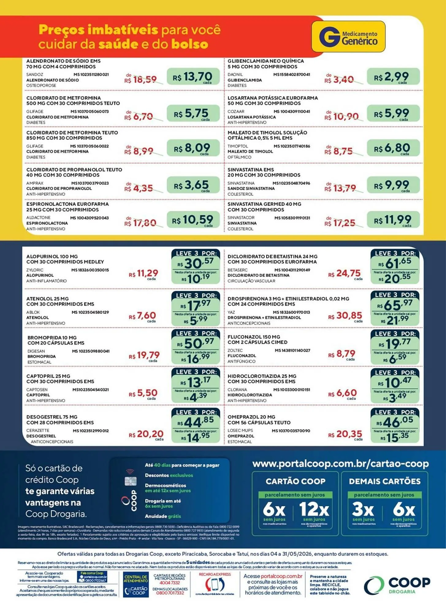 Encarte de Catálogo Drogaria Coop 4 de maio até 31 de maio 2026 - Pagina 4