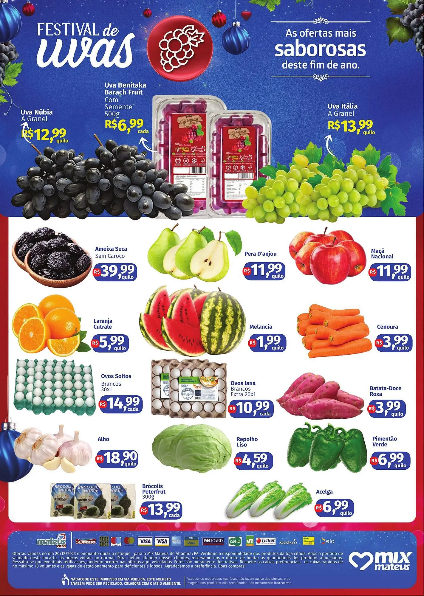 Encarte de Catálogo Supermercados Mateus 19 de dezembro até 20 de dezembro 2023 - Pagina 2