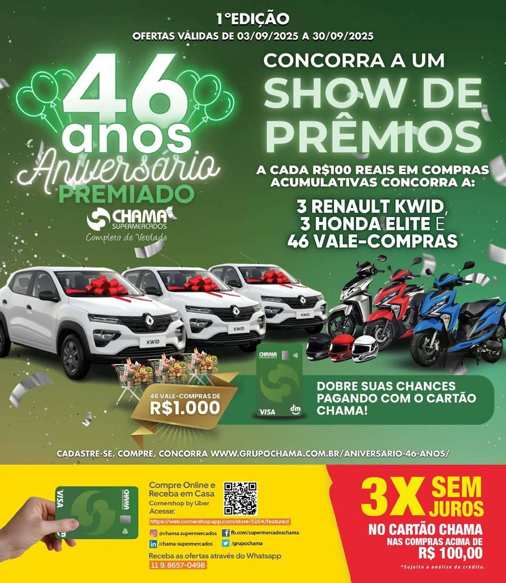 Catálogo Chama Supermercados - 1