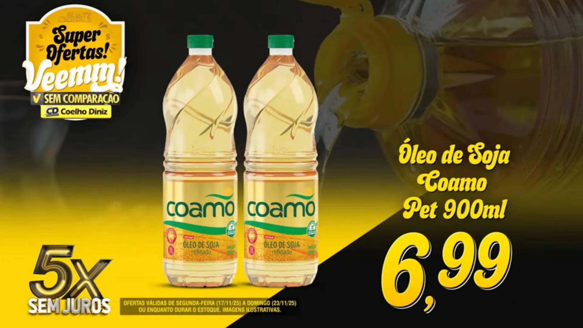 Encarte de Folheto Coelho Diniz 17 de novembro até 23 de novembro 2025 - Pagina 1